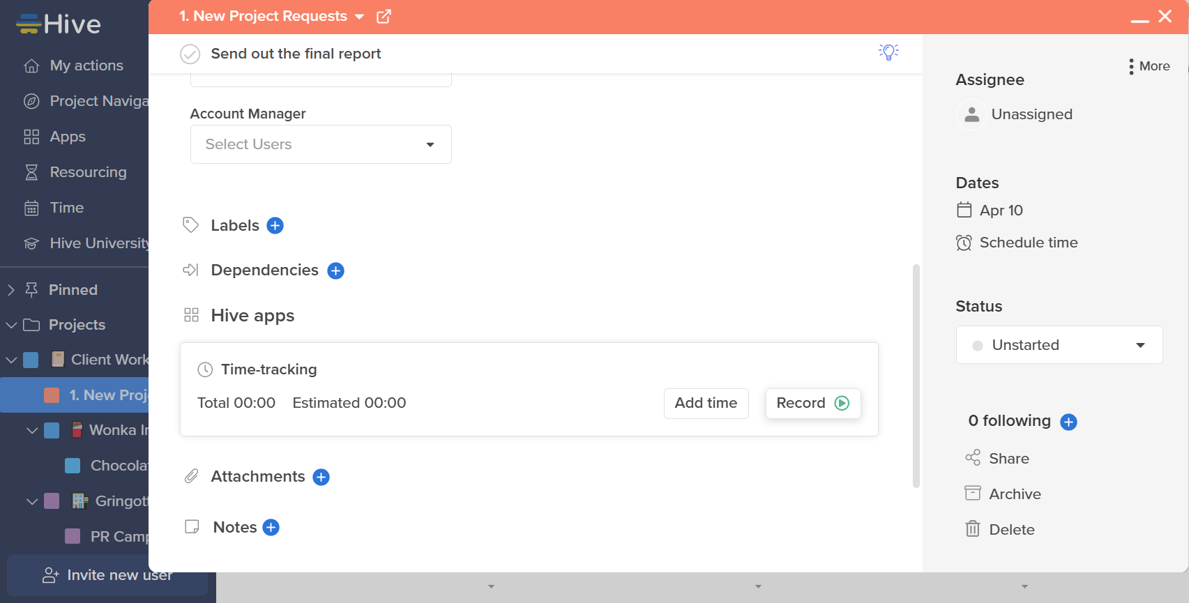 Time logging in Hive